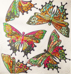 Modern Butterflies Quilt Kit Kaffe Fassett